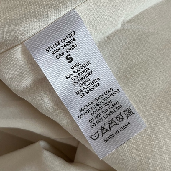 NWT SAGE THE LABEL | Old Money Chic Vagabond Tube Mini Dress in Cream | Size S - Picture 11 of 11